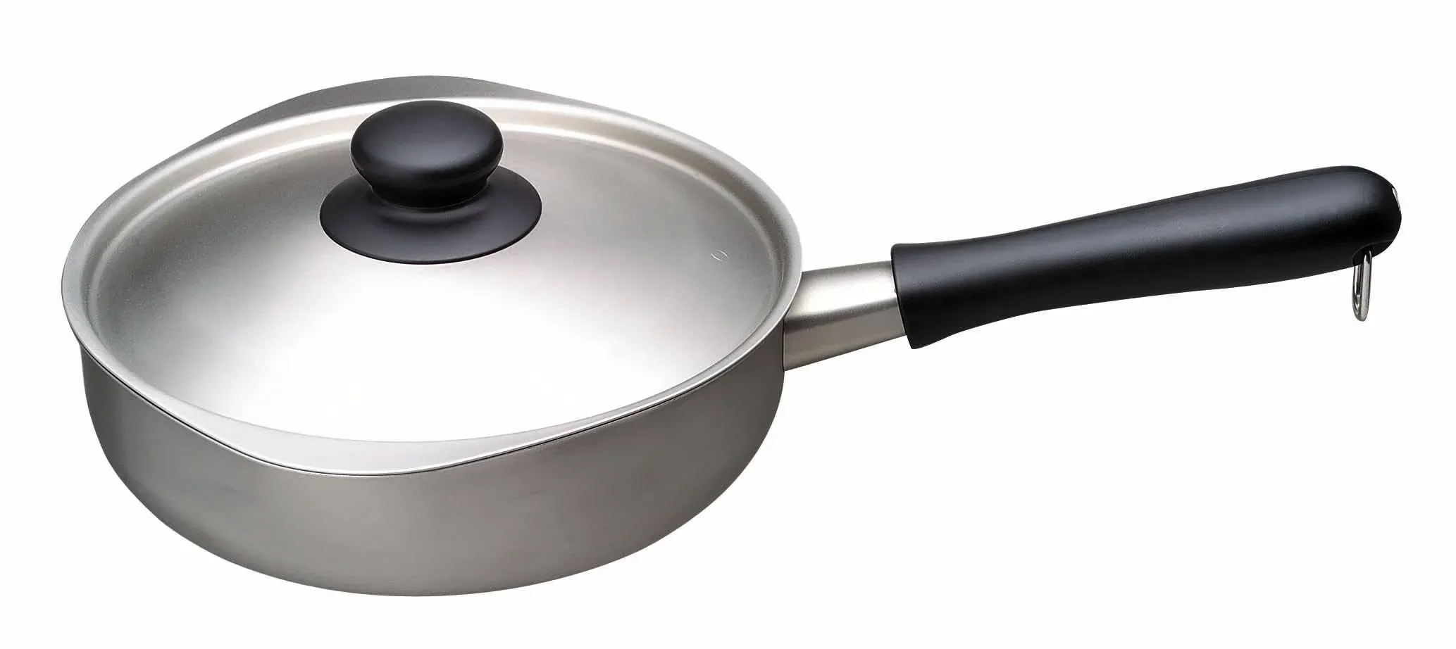 Sori Yanagi 22cm Saucepan Brushed Stainless Steel and Aluminum Layer 3 (Japan Import)