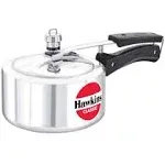 Hawkins ICL2T Classic Aluminum Pressure Cooker 2 Liter Tall Induction Friendly