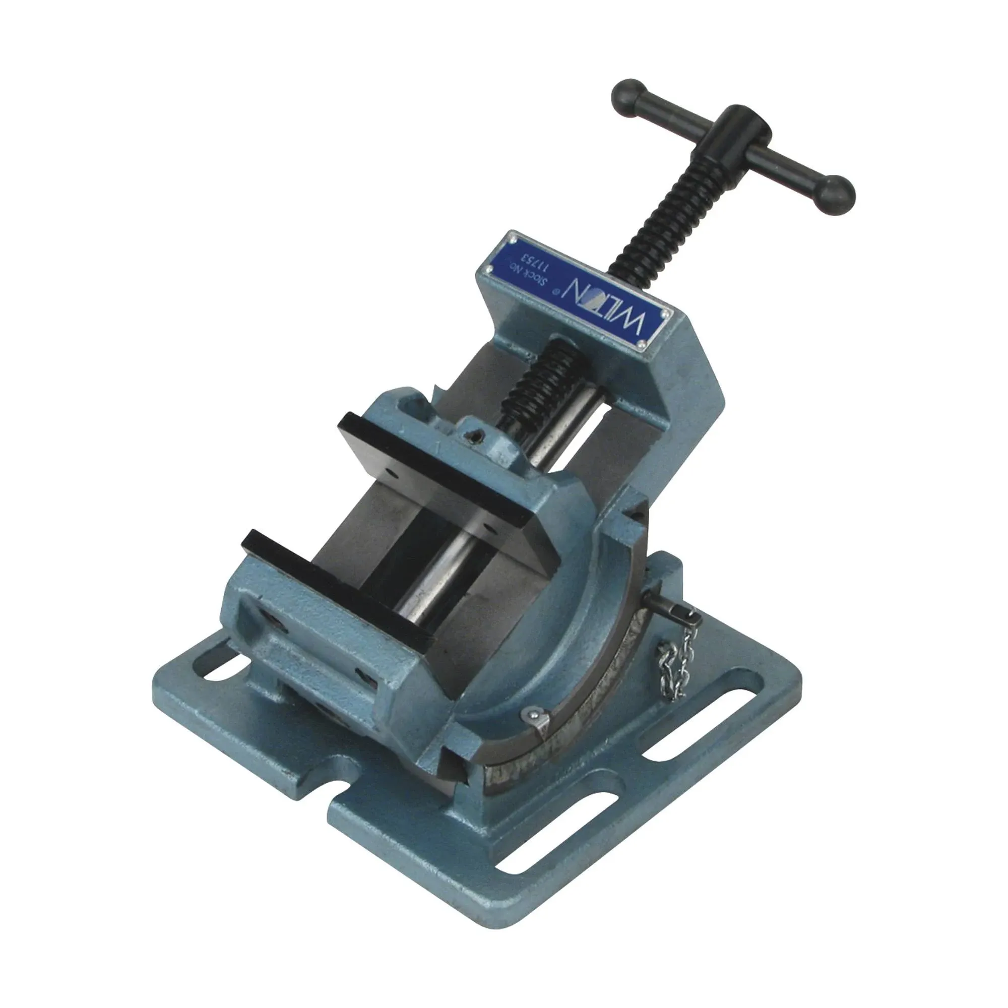 3&#034; Cradle-Style Angle Drill Press Vise, 3&#034; Jaw Opening, 1-1/8&#034; Jaw Depth