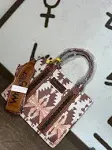 Wrangler Southwestern Print Canvas Tote/Crossbody