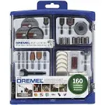 Kit de accesorios giratorios multiusos Dremel 710-08 (160 piezas)