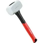 Goldblatt 16 oz. Rubber Mallet Low Recoil Rubber Hammer Double-Faced Soft Mallet