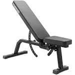 Synergee Adjustable Incline Workout Bench. Weight Bench for Dumbbell & Barbell Press Exercises & Workouts. Great for Commercial, Garage and Home Gym.