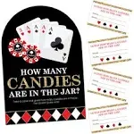 Las Vegas - How Many Candies Casino Party Candy Guessing Game