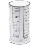 23401 2 Cup Adjust-A-Cup, Plastic, White