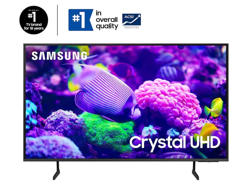 Samsung 55" DU7200D Crystal UHD 4K Smart TV with 4-Year Coverage