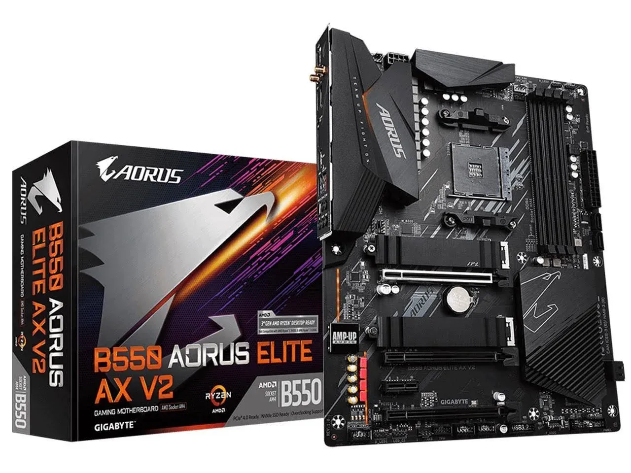 Gigabyte B550 AORUS ELITE AM4 ATX Motherboard