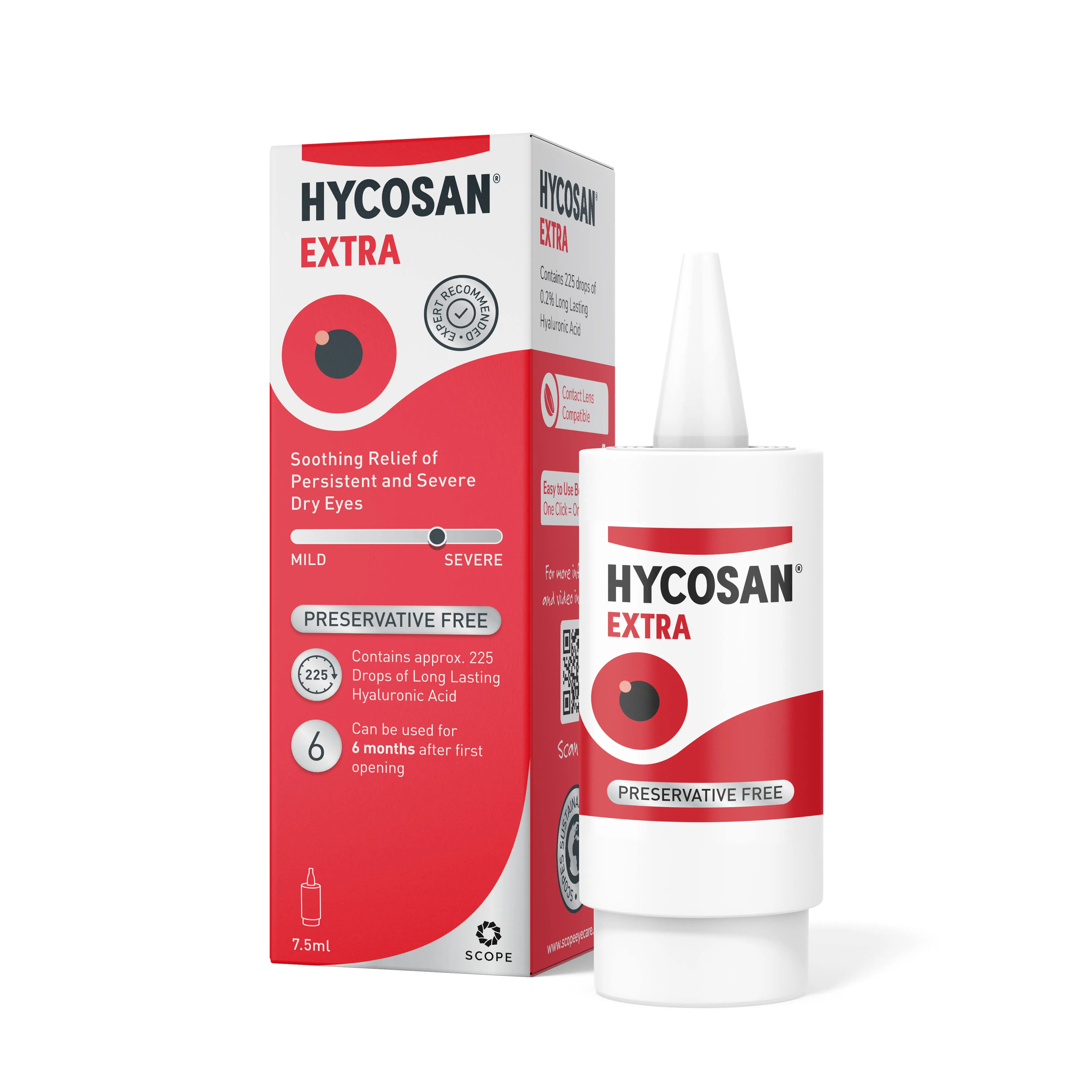 Hycosan Extra 0.2% 7.5ml (Pack of 3)