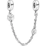 Pandora Daisy Flower Safety Chain Charm