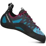 La Sportiva Tarantulace Climbing Shoes Women's(Topaz/Red Plum, 39.5)