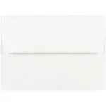 Jam Paper A7 Invitation Envelopes - 13cm x 18cm - White - 50/Pack