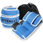 ZTTENLLY 5/10/20 lbs Adjustable Ankle Wrist Arm Leg Weights for Women Men