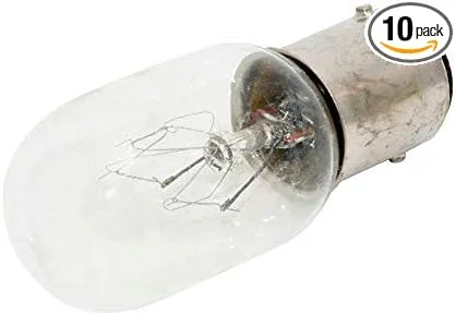 CEC 15W 120V T7 Clear DC Bayonet Tube Bulb