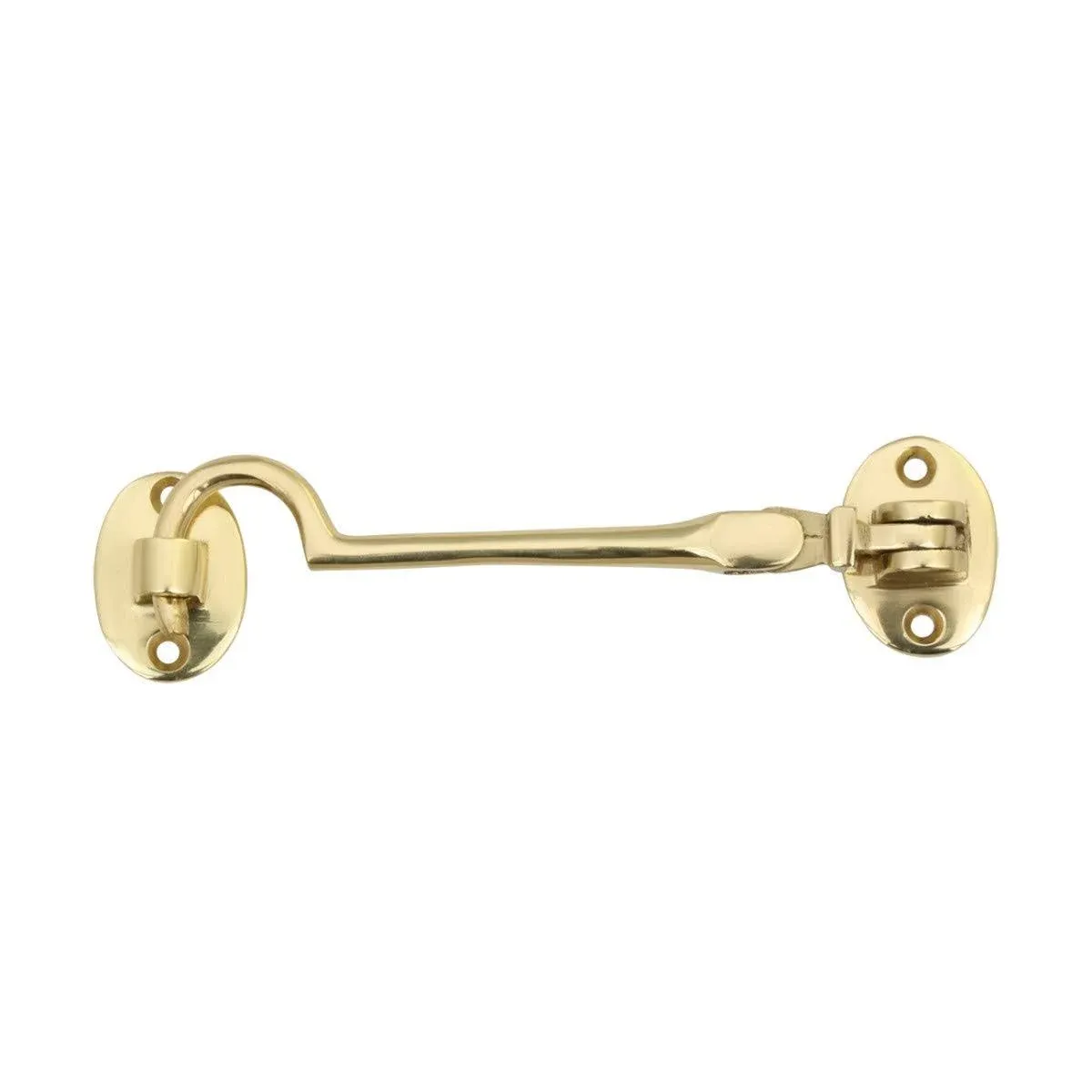 Renovators Supply Solid Brass Cabin Eye Hook Latch