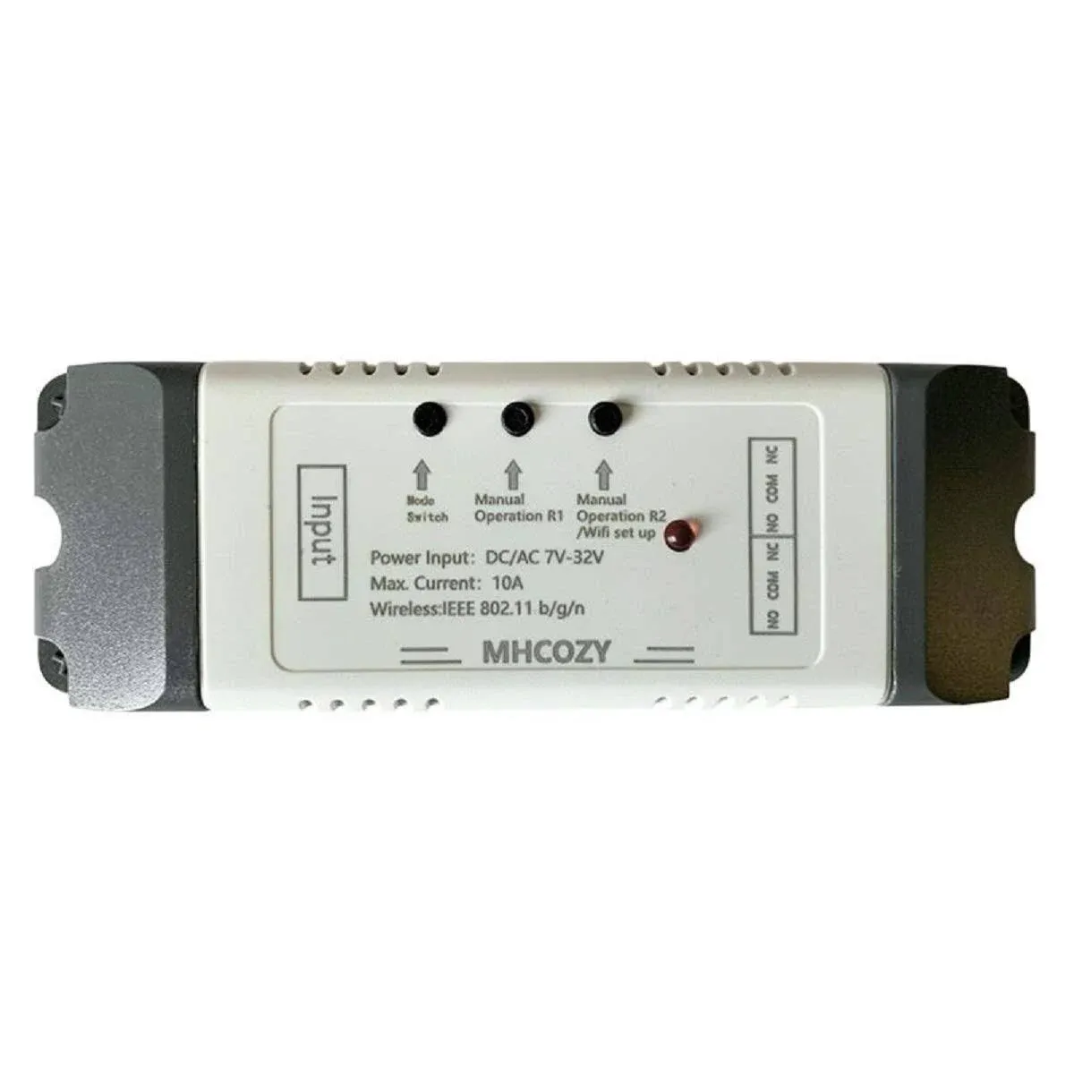 MHCOZY 2CH WiFi RF Wireless Switch Relay,Inching Self-Locking Interlock Mode ...