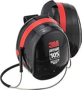 3M Optime 105 Behind-the-Head Earmuffs