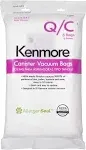 Kenmore 53292 6 Pack Type Q HEPA Vacuum Bags for Canister Vacuums