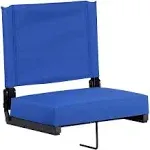 Flash Furniture Game Day Seats by Flash with Ultra-Padded Seat Blue