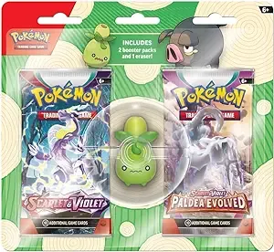 Pokemon 2023 Back to School Eraser Blister