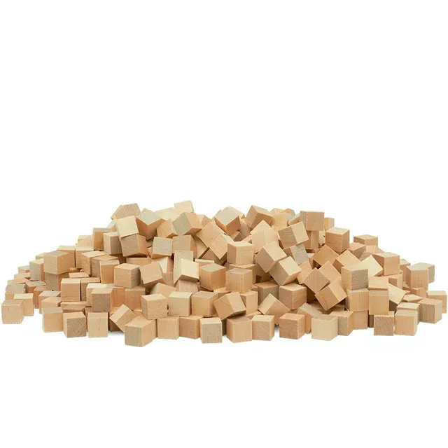 Woodpeckers Crafts, DIY Unfinished Wood 2-1/4 Cube, Pack of 10