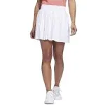 Adidas Women's Ultimate365 Tour Pleated 15" Golf Skirt, XL, White