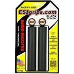 NEW ESI RACER&#039;S EDGE Silicone MTB Handlebar Grips : BLACK