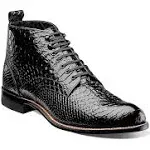 Stacy Adams Madison Black Anaconda Print Boot