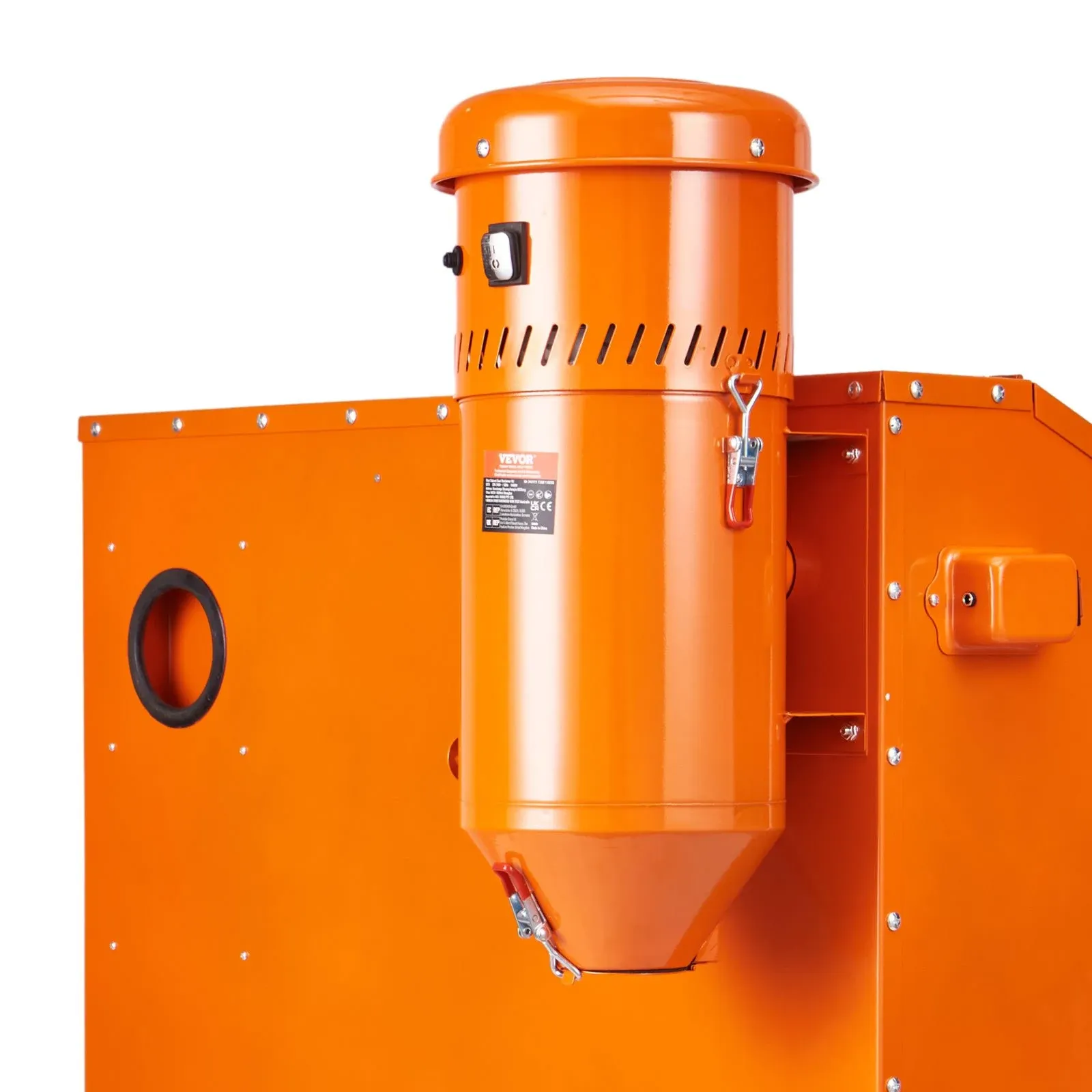 VEVOR Dust Collection System 1200W 1.8 Gallon Dust Collector Media Reclaimer JCQLJ1400W00ISYF3V1