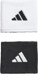 Adidas interval Reversible 2.0 Wristband (Black/White)