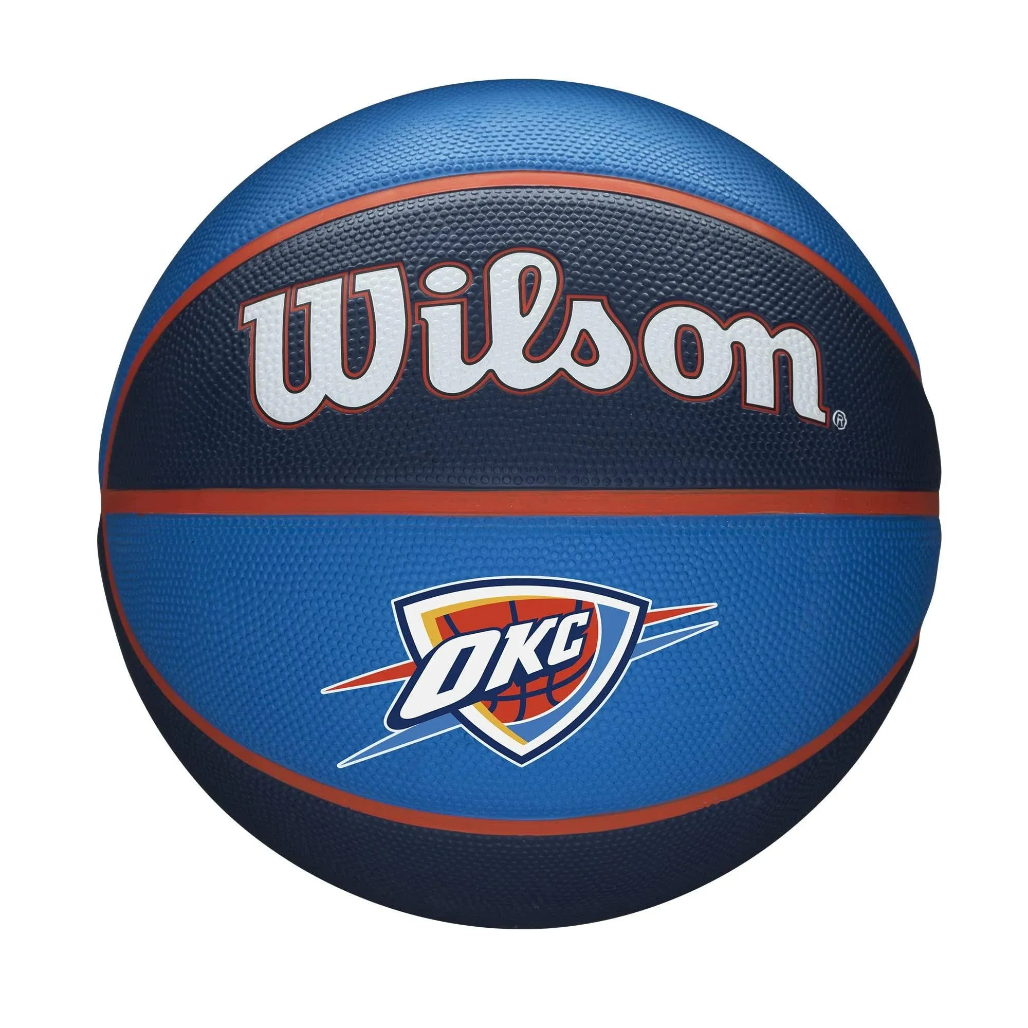 basketball balls Unisex, Wilson NBA Team Oklahoma City Thunder Ball, navy