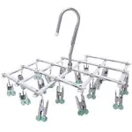 Drying HangerHanging Drying RackDrip Hanger Stainless Steel with 18 Pegs for ...