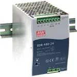 1pc New MEAN WELL Rail Power Supply SDR-480P-48 ( 48V 10A )