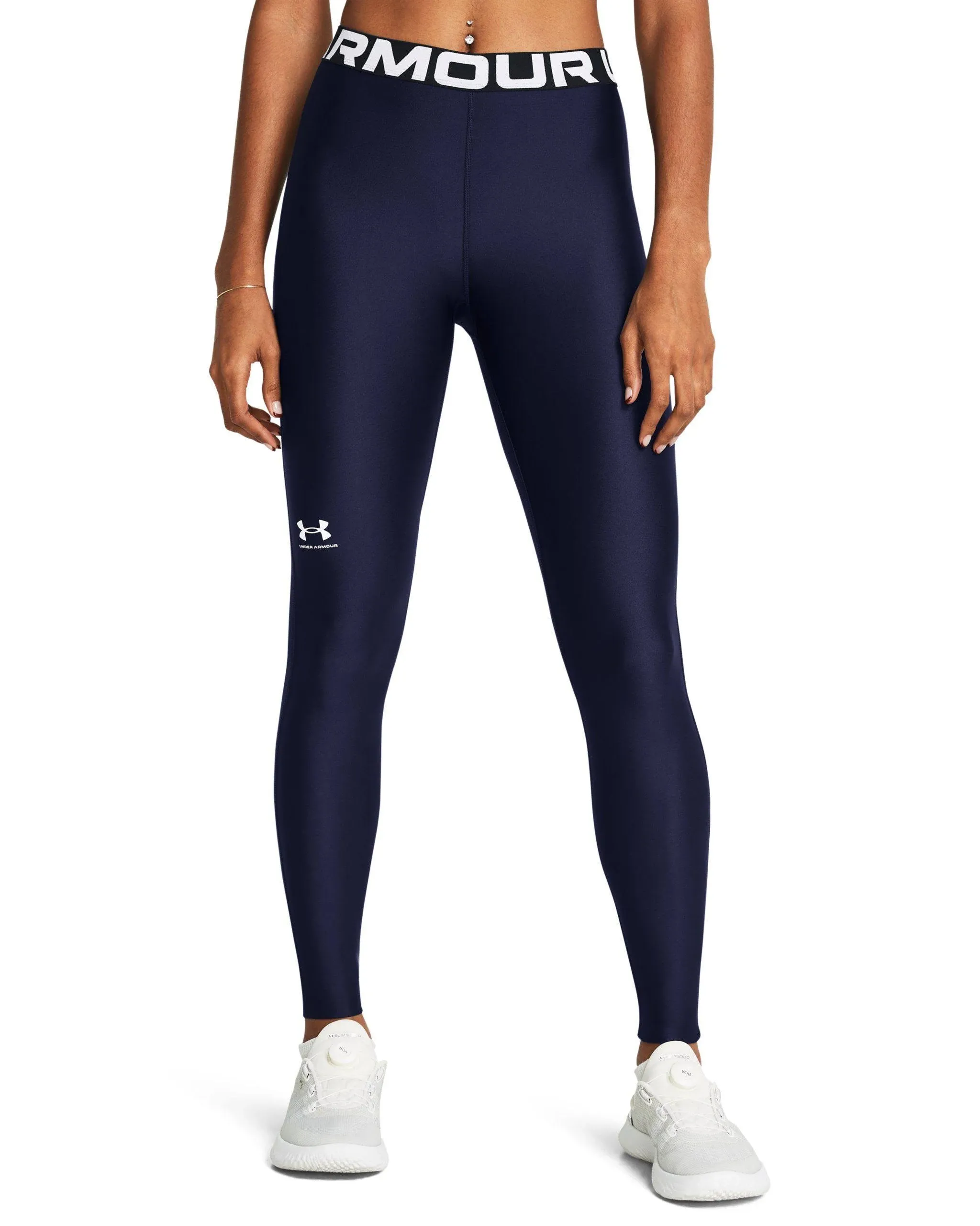 Under Armour Heatgear Authentics Leggings Black Women - L