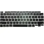 New Replacement Keyboard Keycaps Keys,Full Set of US Replacement Keycaps QWERTY for MacBook Air 13.3" A2179 2019 2020 Year EMC 3302