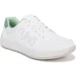 Ryka Courtside Leather Pickleball Sneakers, Womens, 6, White Multi