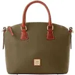 Dooney &amp; Bourke Pebble Grain Domed Satchel - Olive