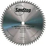 SawStop CB104-184 10 in. Carbide Tipped 60-ToothCombin<wbr/>ation Table Saw Blade New