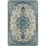 Lahome Collection Traditional Vintage Floral Area Rug - 2’ X 3’ Non-Slip