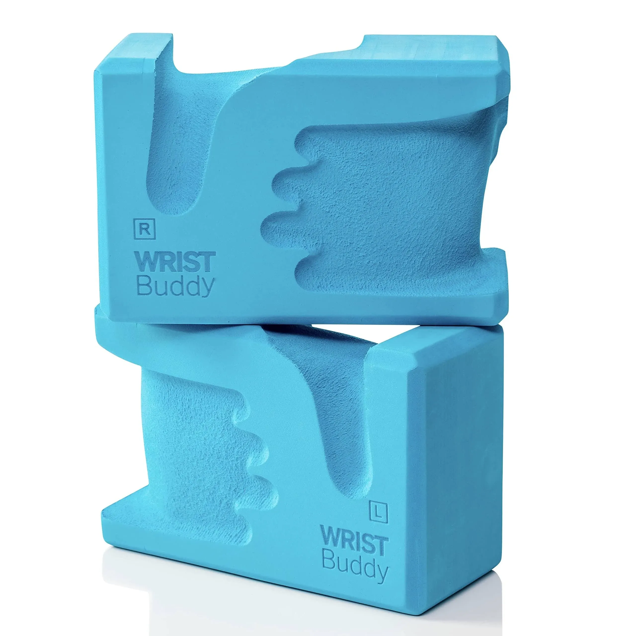 WRIST BUDDY Yoga Blocks | Engineered to Reduce Wrist Pain, 9x6x4 IN, Teal 