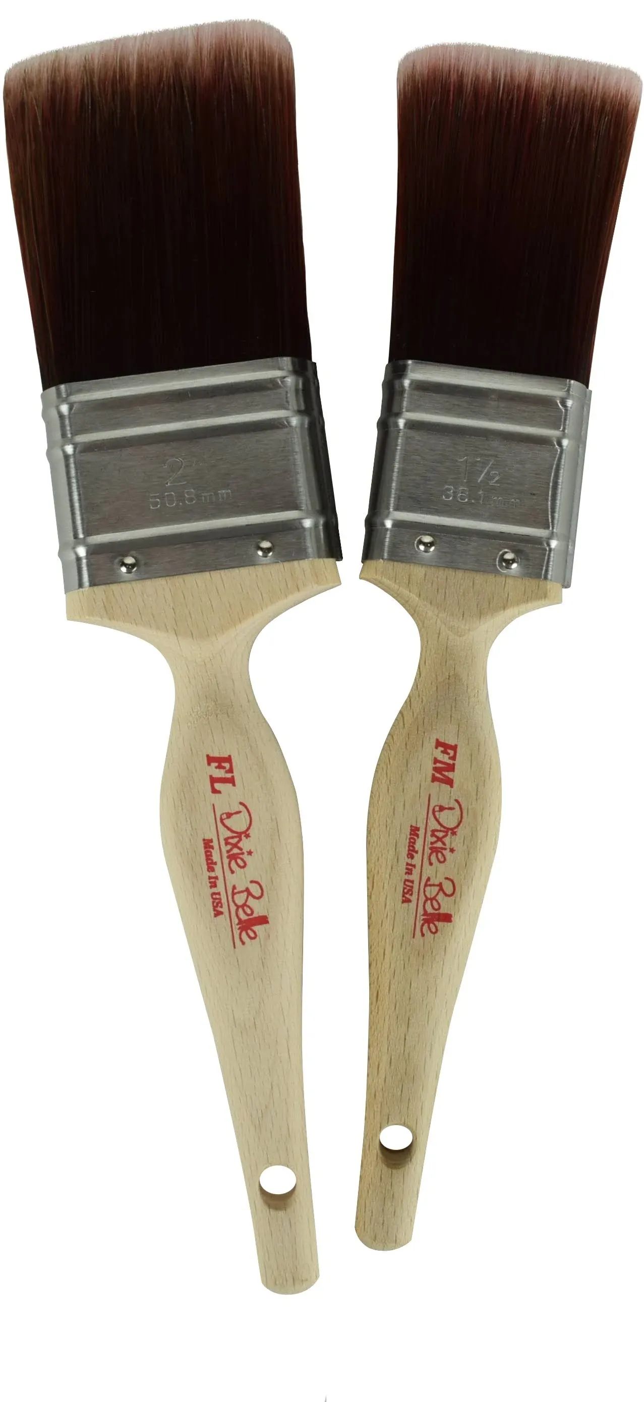 Dixie Belle Paint Brushes Synthetic All Shapes, Same Day Ship, Free Ship Over$35