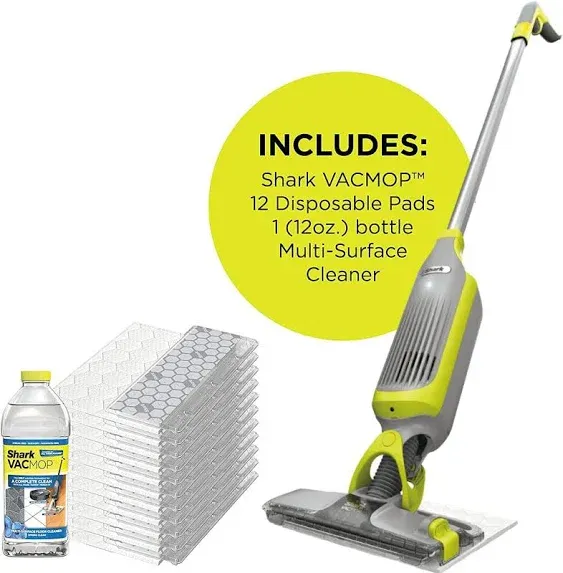 Shark® VACMOP™ Cordless Hard Floor System with Disposable VACMOP™ Pad, VM200