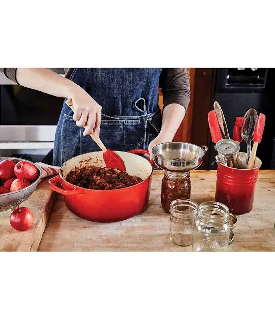 Le Creuset 5-Piece Craft Series Utensil Set with Crock | Sea Salt