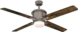 Westinghouse Lighting 7220200 Cliff - 56 inch Ceiling Fan with Light