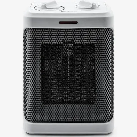 Pro Breeze Space Heater – 1500W Portable Electric Heater for Indoor Use, Ceramic Heater with Adjustable Thermostat, Small Heater for Home, Bedroom, Office, Garage with 3 Operating Modes - White