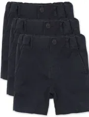 The Children's Place Baby Boys' and Toddler Stretch Chino Shorts