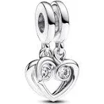 Pandora Forever & Always Splittable Dangle Charm