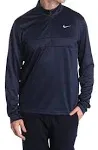 Men's Nike Dri-Fit Half-Zip Golf Pullover, Size: Medium, Light Blue