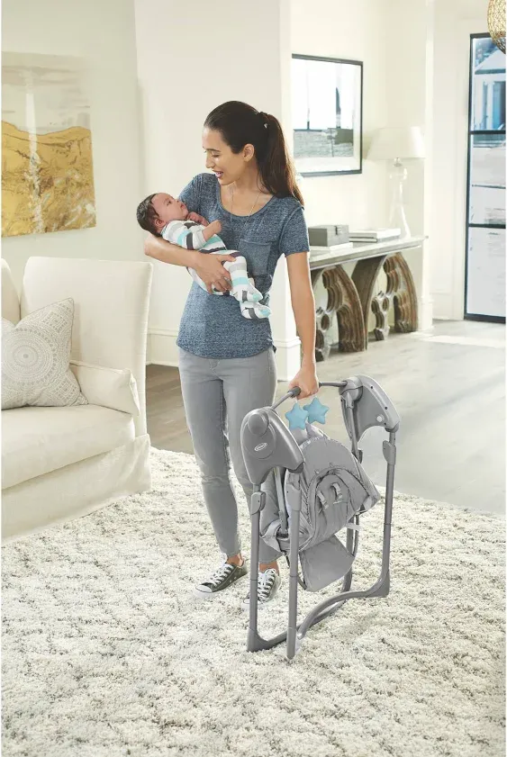 Graco Slim Spaces Compact Baby Swing