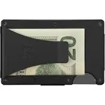 Matte Black Titanium Minimalist Wallet - Money Clip