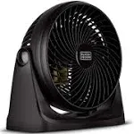 BLACK+DECKER 3-Speed 60-Watt 7-in. Turbo Fan, BFTU107. NEW,USA.